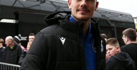 Elkan Baggott kala membela Bristol Rovers.