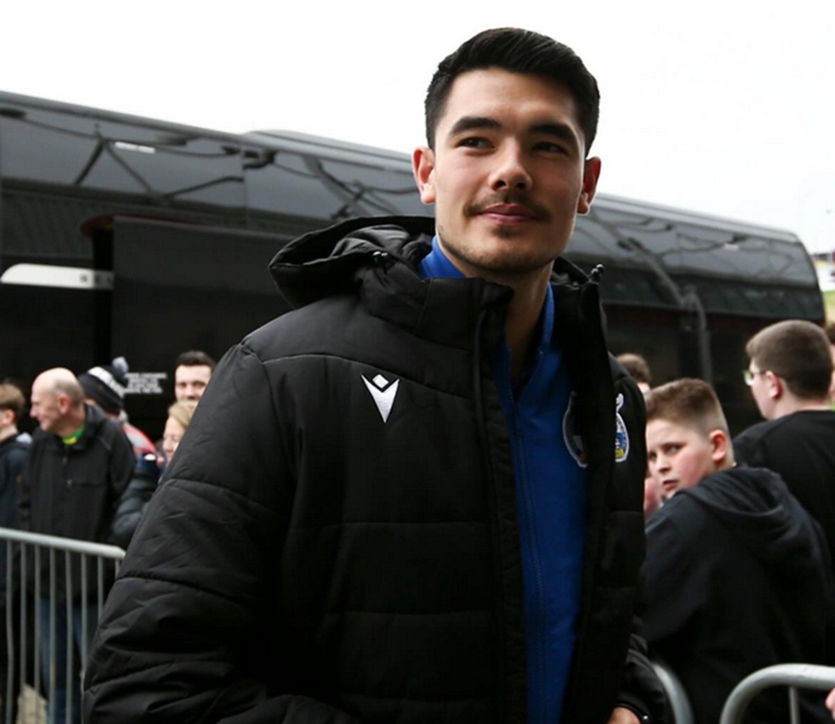 Elkan Baggott kala membela Bristol Rovers.