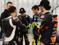 Momen Langka, Valentino Rossi dan Marc Marquez Bersaing di Sirkuit Portimao
