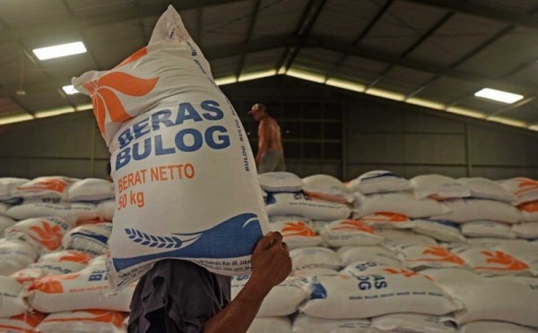 Beras Bulog Langka.