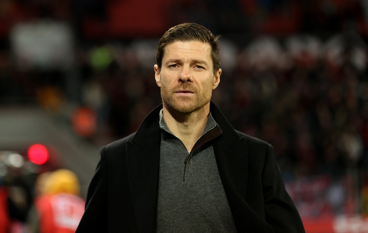 Xabi Alonso kala melatih Bayer Leverkusen.