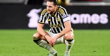 Gelandang Juventus, Adrien Rabiot.