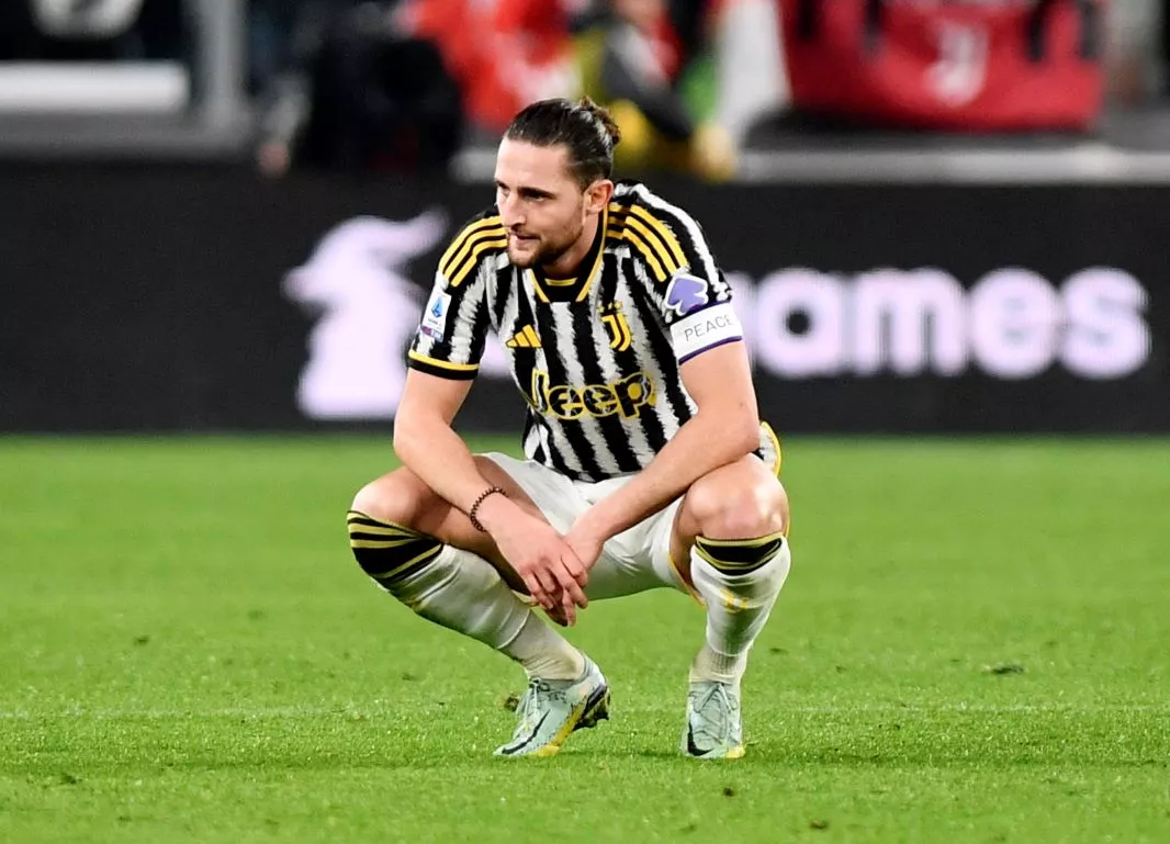 Gelandang Juventus, Adrien Rabiot.