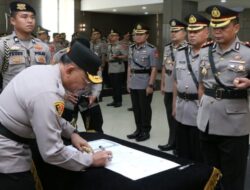 Reshuffle Pejabat Polri, Serah Terima Jabatan di Mapolda Sumbar
