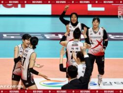 Red Sparks Unggul atas Pink Spiders, Megawati Hangestri Perkuat Kemenangan