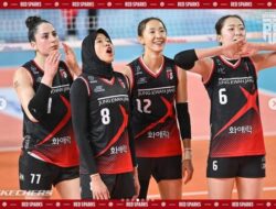 Megawati Hangestri Bawa Daejeon Red Sparks Raih Kemenangan di Liga Voli Korea Selatan