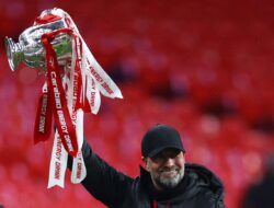 Kegembiraan Jurgen Klopp Setelah Liverpool Raih Gelar Piala Liga Inggris