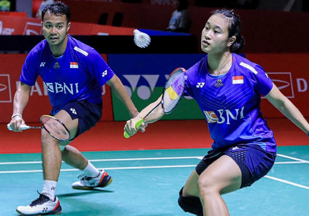 Rehan Naufal Kusharjanto/Lisa Ayu Kusumawati kala berlaga.