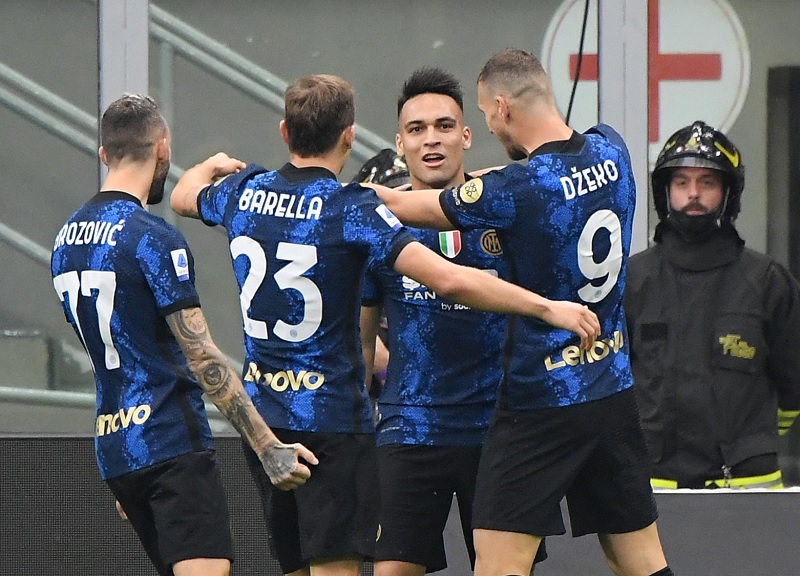 Para pemain Inter Milan kala berlaga.