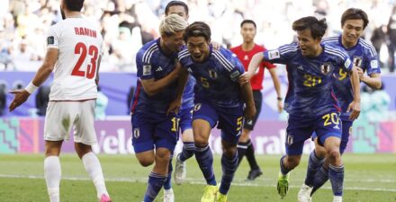 Babak Pertama Perempatfinal Piala Asia 2023, Timnas Jepang Memimpin atas Timnas Iran 1-0