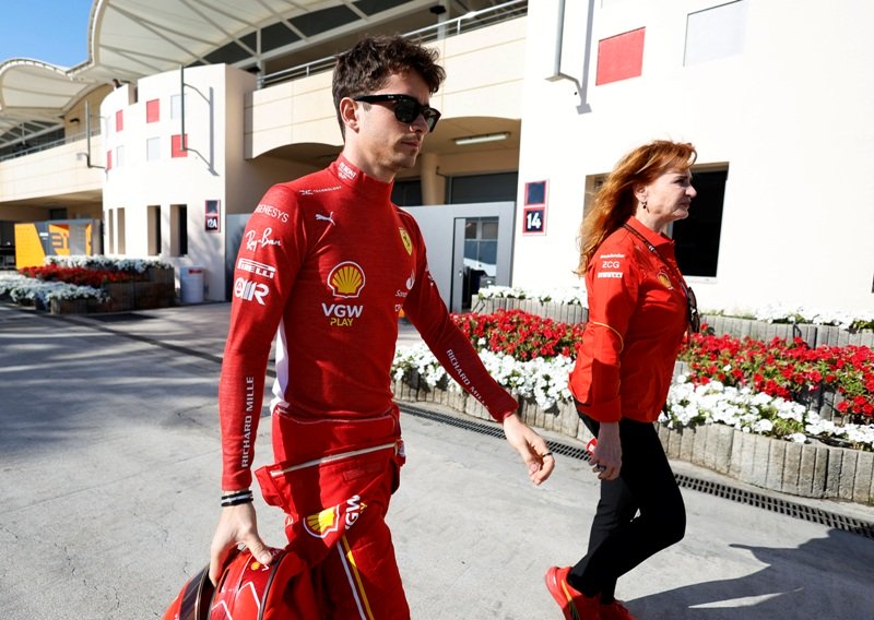 Charles Leclerc belum mau menargetkan titel juara dunia di F1 2024.