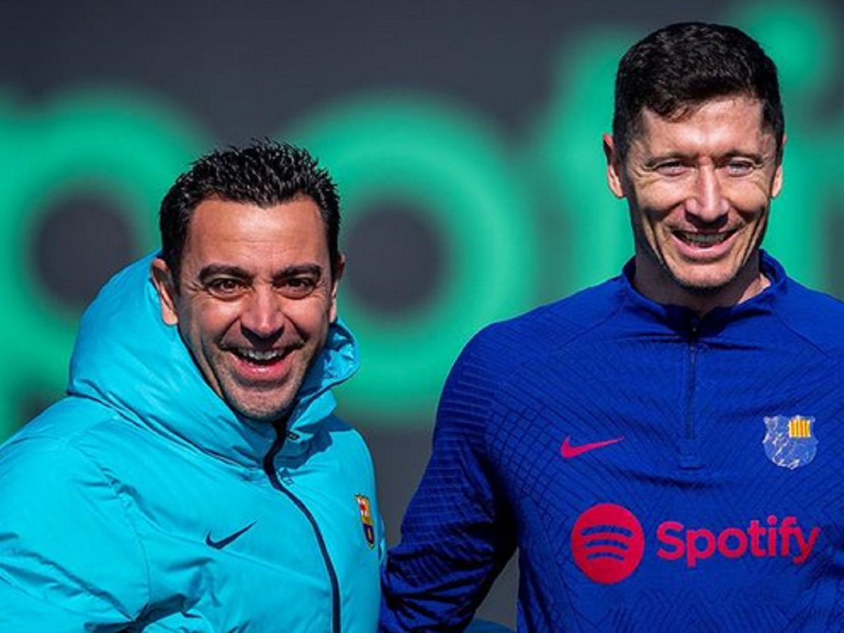 Xavi Hernandez kala mendampingi Barcelona berlaga.