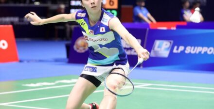 Tunggal putri asal Jepang, Aya Ohori.