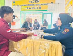Klinik Kesehatan Polres Solok Selatan Cek Kesehatan KPPS-PPK