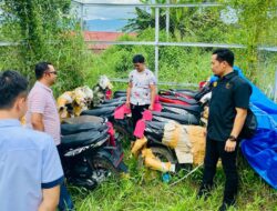 Polisi Mengamankan 28 Sepeda Motor Tanpa Dokumen dari Jawa