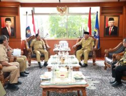 Temui Mendagri Tito Karnavian, Gubernur Mahyeldi Nyatakan Sumbar Sudah Siap untuk Menghelat HUT Satpol PP dan Satlinmas Tingkat Nasional