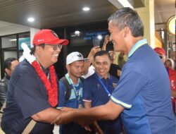 Persikopa Disambut Gembira Bagaikan Pahlawan Tiba Kembali di Ranah Minang