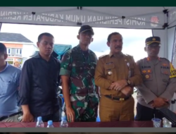 Pj. Bupati Kerinci Asraf, Memantau Pemusnahan Logistik Pemilu yang Rusak dan Kesiapan TPS