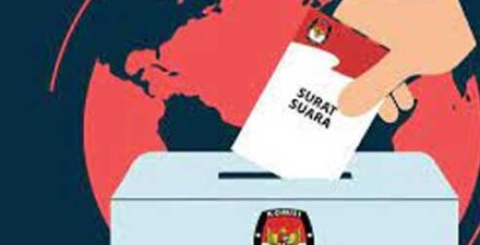 Ilustrasi pencoblosan