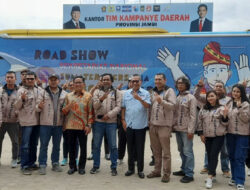 Rombongan Roadshow Sekretariat Nasional (Seknas) Prabowo-Gibran Disambut Hangat Ketua TKD Jambi