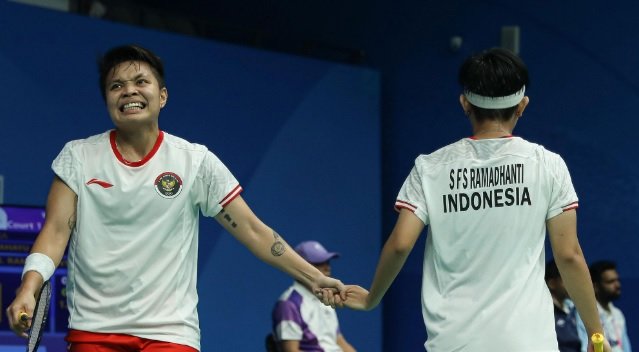 Ganda putri Indonesia, Apriyani Rahayu/Siti Fadia Silva Ramadhanti.