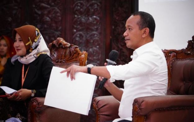 Menteri Investasi Bahlil Lahadalia.