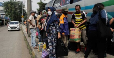Pendaftaran mudik gratis.
