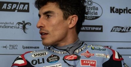 Pembalap Tim Gresini Ducati, Marc Marquez.