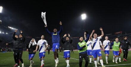 Para pemain Inter Milan kala berlaga.