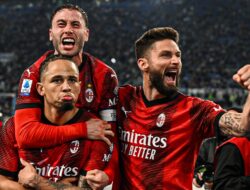 Duel Sengit Lazio vs AC Milan, Kemenangan Tipis Milan di Stadio Olimpico