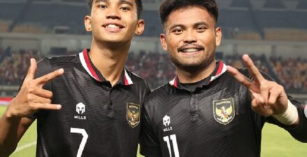 Saddil Ramdani kala membela Timnas Indonesia.