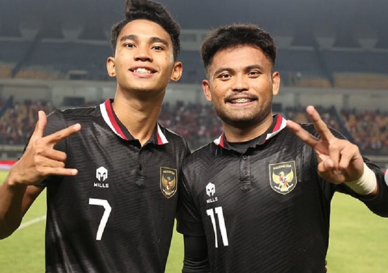 Saddil Ramdani kala membela Timnas Indonesia.