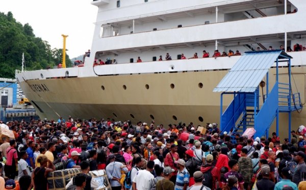 ASDP catat ratusan ribu orang menyebrang ke Sumatera pada long weekend Nyepi.