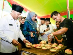 Pj Bupati Apriyadi Buka Pasar Beduk, Spot Baru Dongkrak UMKM di Muba