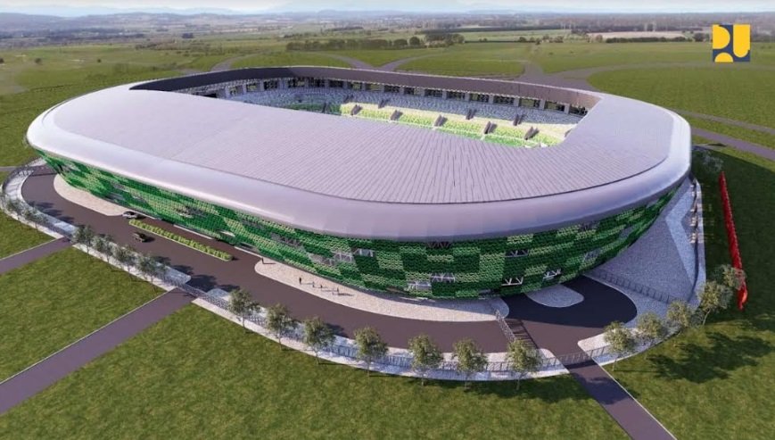 Pembangunan stadion deli serdang.