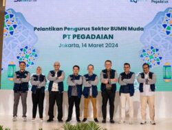 PT Pegadaian Resmi Lantik Pengurus BUMN Muda untuk Membangun Generasi Pemimpin Baru