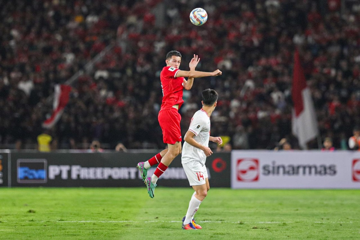 Laga Timnas Indonesia vs Timnas Vietnam di Kualifikasi Piala Dunia 2026 Zona Asia.