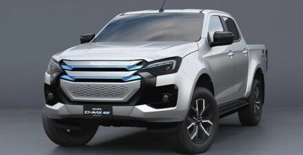 Isuzu bakal pamerkan pikap konsep D-Max EV.