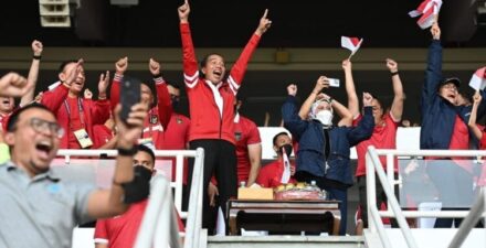 Ekspresi Presiden Jokowi