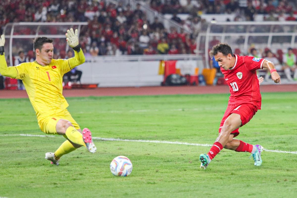 Timnas Indonesia bakal hadapi Vietnam lagi di Hanoi.