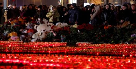 Tragedi Konser di Rusia, Bendera Setengah Tiang untuk Korban Serangan Mematikan