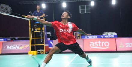 Tunggal putra Indonesia, Alwi Farhan.