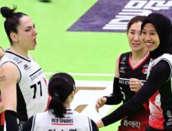 Megawati Hangestri Pertiwi Dekati Rekor 800 Poin di Liga Voli Korea Bersama Red Sparks