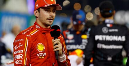 Pembalap Tim Scuderia Ferrari, Charles Leclerc.