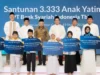Wapres Ma’ruf Amin Hadiri Santunan 3.333 Anak Yatim oleh Bank Syariah Indonesia
