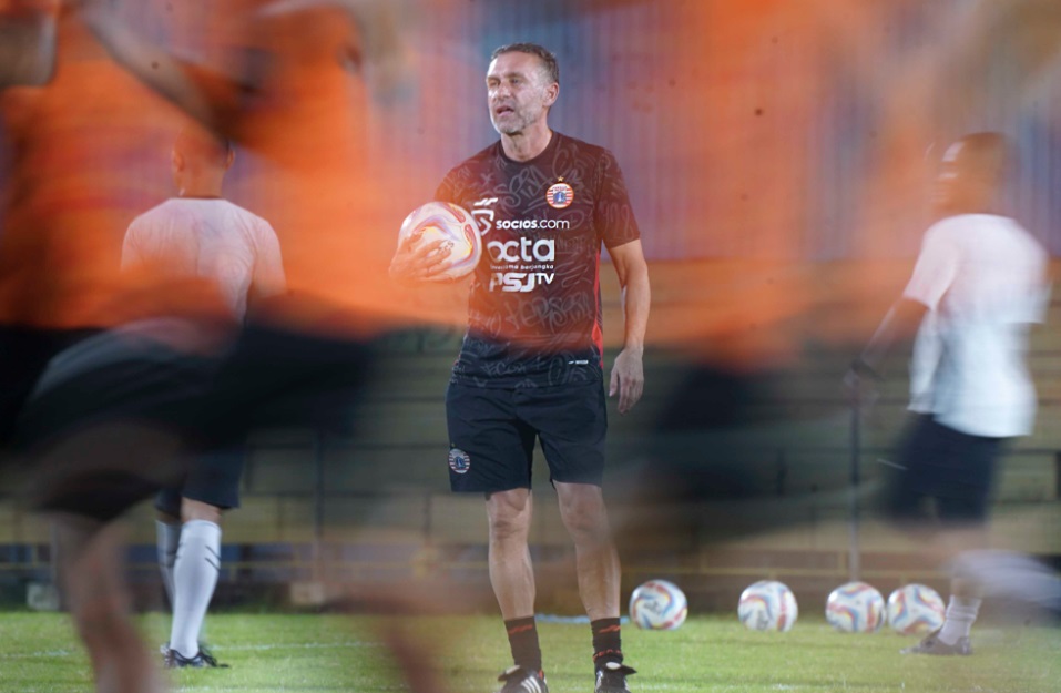 Pelatih Persija Jakarta, Thomas Doll.