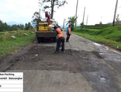 Jelang Lebaran Jalan Provinsi Dari Empat Pintu Masuk&nbsp; Menuju Batusangkar&nbsp; Selesai Diperbaiki