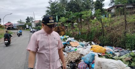 Sampah Berserakan, Pj Wako Tebarkan Himbauan