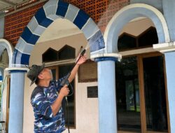 Personel Sathar 71 Laksanakan Kurvey Sambut Bulan Ramadhan 1445 H