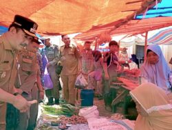 Asraf Sidak di Pasar Senen Kerinci